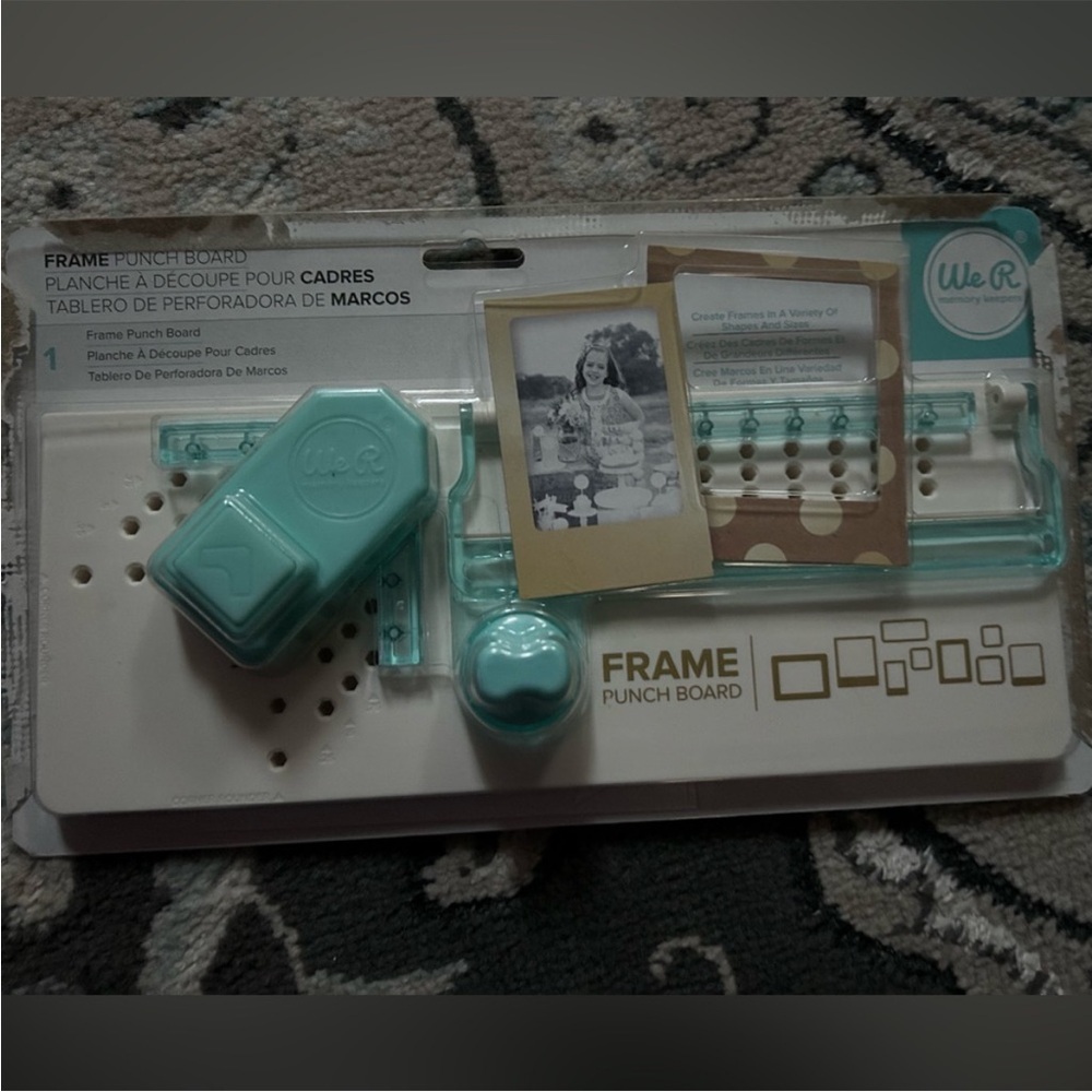 We R Memory Keepers Frame Punch Board